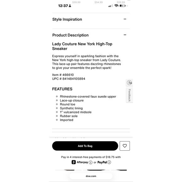 Coach Women's black grey Signature Ray Outline High Top Fashion Sneaker size 6B - Picture 11 of 15